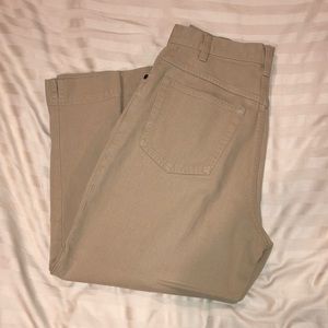 LL Bean Chino capris, Size 8